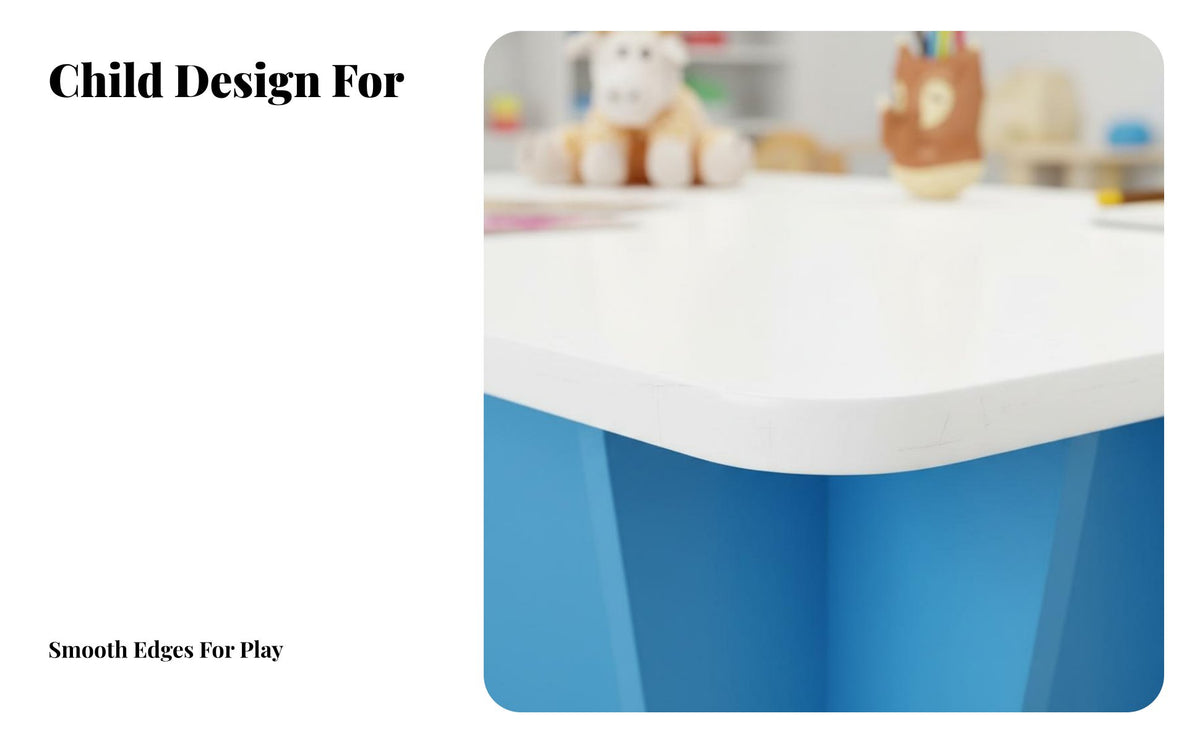Childrens Sand Table Versatile Construction Block Table children's Furniture for Preschoolers, Young Children, Shopping Mall, Playroom, Kindergarten