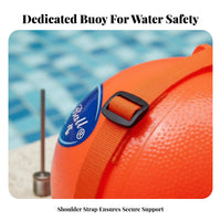 Inflatable Tow Float Provides Buoyancy Inflatable Swim Buoy Thickened Material Swimming Float for Swimmers, Triathletes, Sea, Seas, Lakes