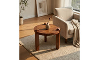 Round Coffee Table Minimalist Round Coffee Table Table Sculptural Furniture for Living Room, Lounge, Reading Corner