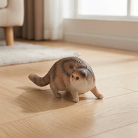 13 Pieces Cat Figurines with Textured Coat Realistic Small Cat Figurines Cute Mini Resin Cats for Shelf Styling