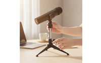 Adjustable Desktop Audio Capture Device Stand Tabletop Desktop Mic Stand Stable Low-Profile for Recording, Broadcasting
