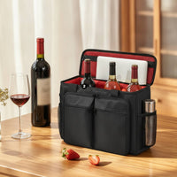 Organized Bartender Bag Padded Bartender Bag with Shoulder Strap Compact Carrying Case Easy Access for Bartenders