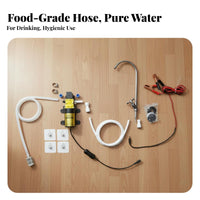 Self-Priming Water Pump Automatic On/deactivated RV Clean Water Pump Easy