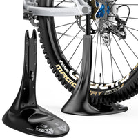 Cycle Parking Stand Single-Post Bike Storage Stand Upright Space-Saving for Cyclists, Garage