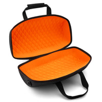 Speaker Bag with Shoulder Strap Travel-Friendly Speaker Case with Accessory Pouch Adjustable for Commuters, Music Lovers
