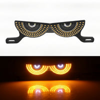 Motorcycle Registration Plate Lamp Compact Decorative Accent Light Lightweight
