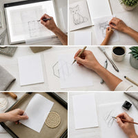 Translucent Vellum Paper for Tracing, Printing, and Crafts - A2, A3, A4 Sizes