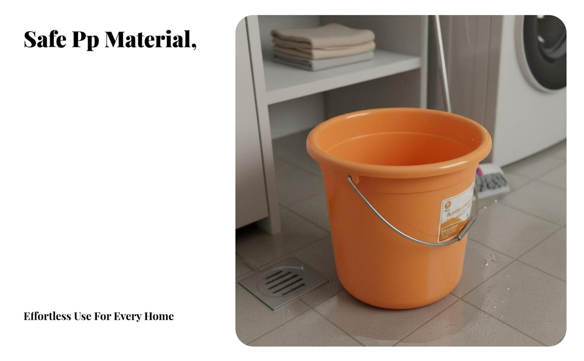 Bucket Multi-General Use Water Bucket Indoor and Outdoor Use Large Tub for Car Owners, Homeowners, Dorm Room, Washroom, Outdoors