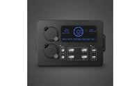 12V Car Power Box with LCD Display Universal Car Power Box Safe Portable for RV, Truck