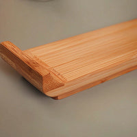 Bamboo Sushi Serving Board Japanese-Style Sushi Board Traditional Wooden for Home Dining