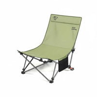 Lightweight Adjustable Outdoor Recliner No Assembly Required Camping Chair Heavy Duty Frame Folding Lounger High Load Capacity for Beachgoers, Sunbathers, Fishing, Beach, Poolside, Backyard