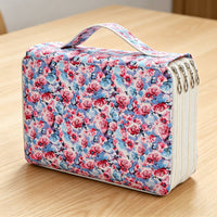200 Slot Pencil Case Multi Layer Zipper Pencil Bag With Handle Art Supply Storage for Artists, School