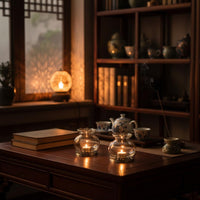 Replacement Lamp Chimney Windproof Guard Thick Glass for Traditional Lamps