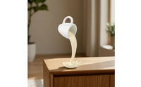 Levitating Coffee Cup Sculpture Novelty Pouring Coffee Cup Ornament Artistic Desk Ornament for Display Shelf