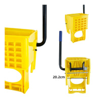 Plastic and Metal Hand-Press Mop Wringer Head Lever Handle Mop Wringer Head Rectangular Cage Cleaning Equipment Ventilated