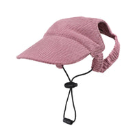 Dog Hat with Ear Holes Adjustable Dog Baseball Cap Long-Lasting for Hiking