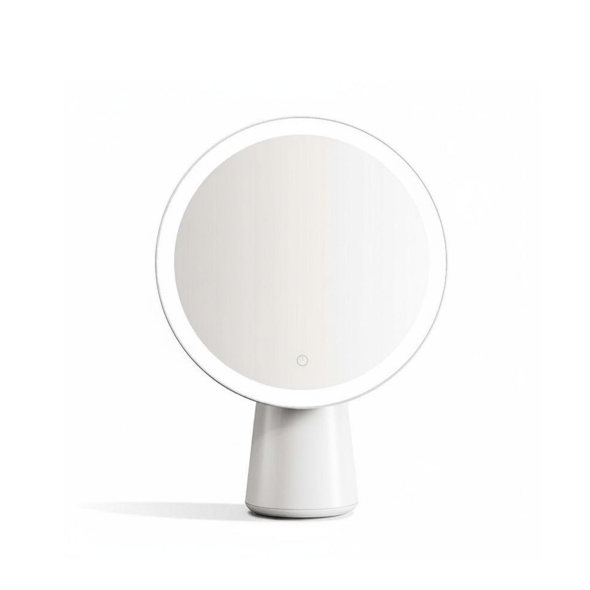 3 Level Dimming LED Makeup Mirror USB Rechargeable Touch Control Makeup Mirror Soft Light Eye Protection for Women, Girls, Dorm Room, Dressing Table, Desktop