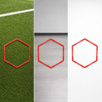 Agility Rings for Kids, Speed and Agility Training Equipment for Soccer, Basketball, Boxing Footwork