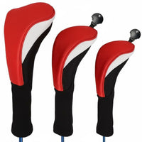 Interchangeable Number Tags Driver Headcover Dustproof Golf Club Headcover Anti-Skid for Golfers