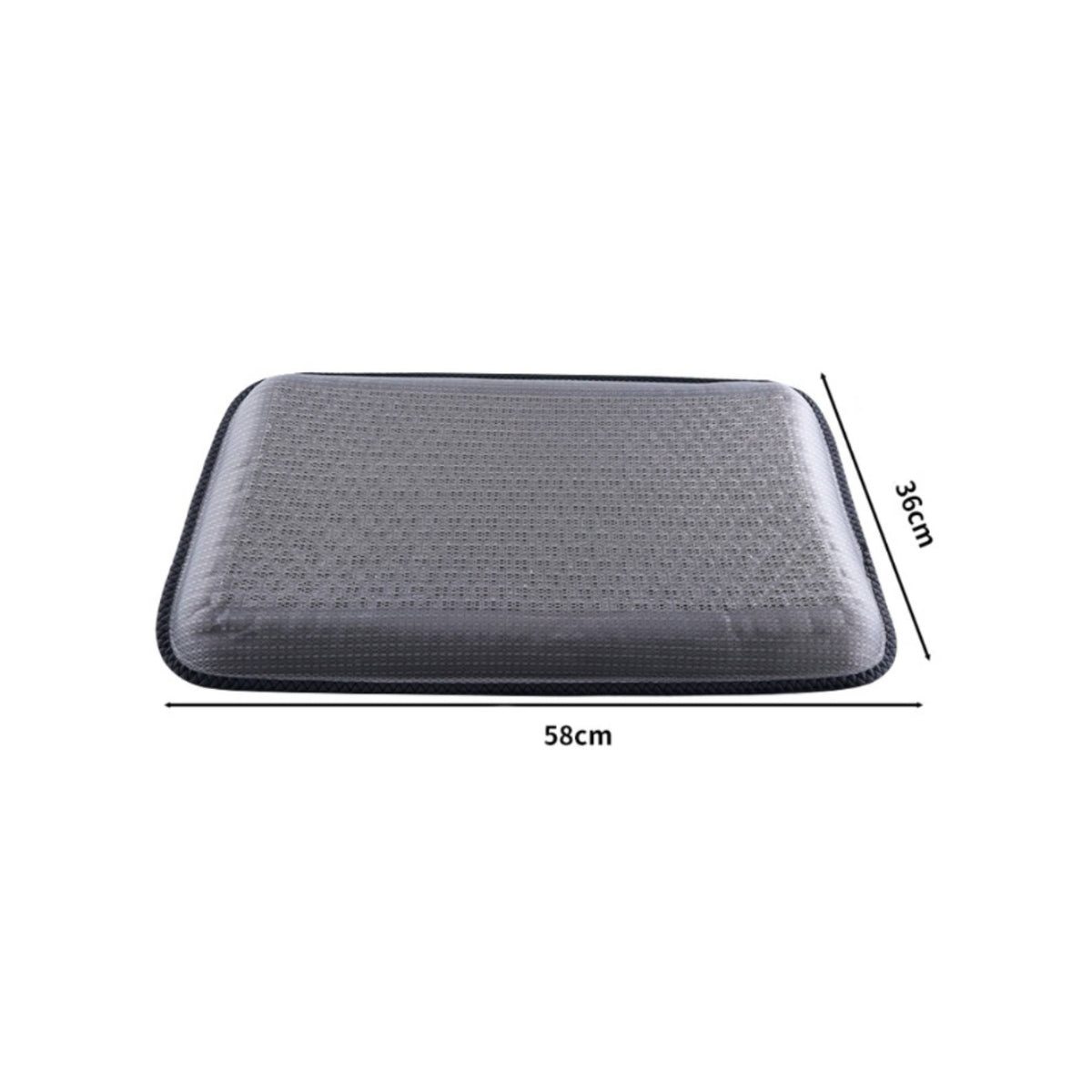 Thickened Cooling Gel Cushion Pressure Relieving Honeycomb Gel Seat Cushion for Everyday Sitting