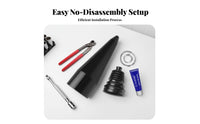 Drive Axle Boot Kit Heavy Duty CR Rubber Long Lasting for Commuters
