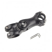 Aluminum Alloy Stem Riser Marked Scale Bike Stem Riser Adjustable Handlebar Extender Clamp Style Hex Keys Included