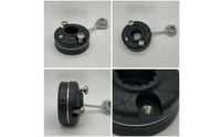 Kayak Accessory Base Tooltool-Less Hardware Stainless Steel for Anglers