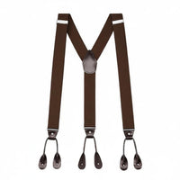 Elastic Suspenders Anti-Slip Snap-on Suspenders Adjustable Braces Comfortable Fit for Wedding