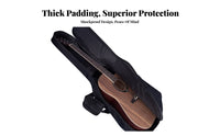 42 Inch Acoustic Guitar Bag Water Acoustic Guitar Bag Long-Lasting Construction Wear Resistant for Travel, Storage