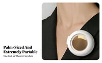 Attachable Mini 360-Degree fanDegree Adjustable Bladeless Mini Fan Compact Cooling Device