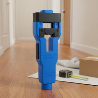 Easy to Use Door Latch Mortise Tool Automatic Positioning Door Latch Installation Kit Allall-Inclusive Mortising Template Hardened Stainless Steel Blade for Carpenters