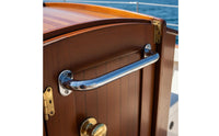 Marine Grade Handrail Rustproof Stainless Steel Grab Bar Polished Finish for Elderly, Disabled Persons, Boat, Shower, RV