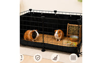 Waterproof Hay Feeder Bag Leakproof Hanging Hay Feeder Water Resistant Feeding Bag with Adjustable Strap Sturdy for Guinea Pigs