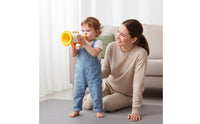 Safe Material Cartoon Blow Toy Easy to Use Baby Trumpet Toy Early Music Education Kids Musical Whistle Develops Fine Movement Skills for Toddlers, Babies