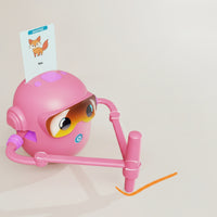 Smart Drawing Robot with Cards Early Education Drawing Robot with Pens Interactive Tracing Toy Creative for Toddlers, Beginners, Home