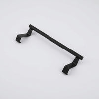 Wall-Mounted Towel Rack and Door Hanging Bar for Kitchen Organization, Stainless Steel Single Cloth Holder for Bathroom