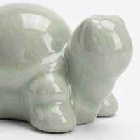 Ceramic Turtle Tea Pet Figurine, Lovely Ceremony Turtle, Ornament Home Office Party Decoration, Smooth Touch Ceramic Statue