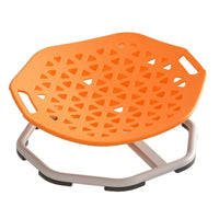 Low-Silhouette Rotating Sensory Chair Octagonal Sensory Rotating Chair Calming Furniture Smooth for Playroom