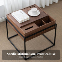 Nordic aesthetic Bedside Storage Cabinet Minimalist Design Single-Drawer End Table Modern visual attraction Nightstand Sturdy Construction for property owners, Apartment Dwellers, Students, Guest Room, Hotel, Entryway, Office