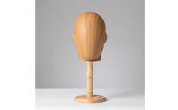 Wooden Mannequin Head Sturdy Male Mannequin Head Minimalist for Retail Stores