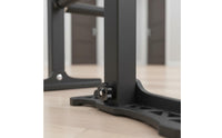 Adjustable Door Frame Pull-up Bar Multifunctional Stable Base Floor Press-up Handle for Indoor