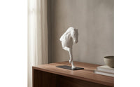 Stylized Abstract Horse Sculpture Compact Resin Horse Sculpture Slim for Office