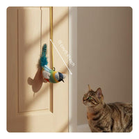 Chirping Feline Bird Toy Cat Exercise Toy  Self-Entertainment Pet Supply Motion Activated for Cats