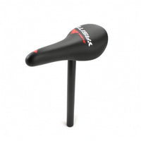 Padded Balance Bike Saddle Streamlined Bike Saddle with Seat Post Easy Installation Seat with Seatpost Sporty for Children, Toddlers