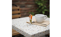 Miniature Man Figurine Realistic Details Painted Resin Figure Mini Size 1/64 Scale Resin Figure for Photographers, Collectors