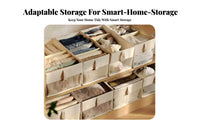 Compartmented Clothes Box Large Capacity Closet Organizer cleanable for Dorm Room