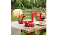 Crank Handle Countertop Apple Peeling Tool Suction Base Manual Apple Peeling Tool Metal Kitchen Tool Glossy Finish
