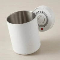 Electric Vacuum Canister Indicator Lights Vacuum Coffee Canister Release Release Mechanism Stainless Steel Coffee Container