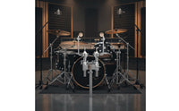 Bass Drum Tom Holder Heavy Duty Tom Drum Holder Chrome for Drummers, Music Practice, Studio Audio Production, Stage Performance