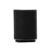 PU Leather Can Sleeve Anti-Drop Insulated Bottle Holder Neoprene Drink Insulator for Parties, Cookouts